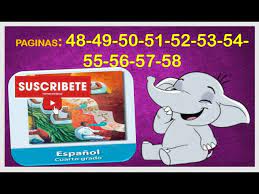 Libros de texto gratuitos para cuarto grado. Espanol Cuarto Grado Espanol 4 Primaria Espanol 4to Paginas 48 49 50 51 52 53 54 55 56 57 58 59 Youtube