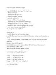 Testimoni yang pernah menggunakan daun belalai gajah. Khasiat Daun Belalai Gajah Vitamin C Berdiet