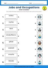 Jobs And Occupations Worksheet Esl Worksheets For Beginners In 2020 Esl Worksheets For Beginners Nouns And Verbs Worksheets Reading For Beginners