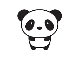 Baby Panda Drawing Cute Of A How To Draw Easy Youtube Panda Drawing Panda Coloring Pages Cartoon Panda
