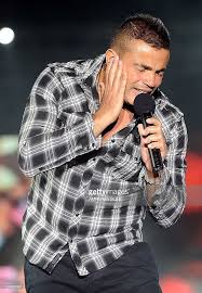 Egyptian Pop Star Amr Diab Sings During A Concert At The American Pop Star Amr Concert