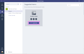 Find the team you're looking for and select join team. Microsoft Teams Create And Manage A Team The Marks Group Small Business Consulting Crm Consultancy