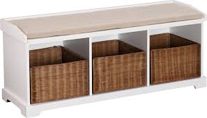 Southern Enterprises Loring Entryway Storage Bench Hedgeapple
