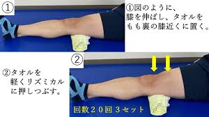 前十字靭帯損傷後のトレーニング方法 – わしざわ整形外科 新着ニュース