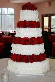 Black And White Wedding Cakes With Red Roses Black White Wedding Cakes Wedding Cake Red White Wedding Cakes Black And White Wedding Cake