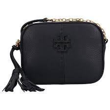 + add to my designers. Tory Burch Handbag Mc Graw Calfskin Logo Black Online Shopping Mybudapester Com