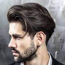 Then, hold your shears with the blades pointing up and use the tips of the blades to trim the hair back. Pin On Fresh Style