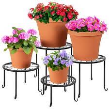 Does home depot have plant stands? Best Choice Products Indoor Outdoor Metal Plant Stands 4 Tiered Sky3717 The Home Depot