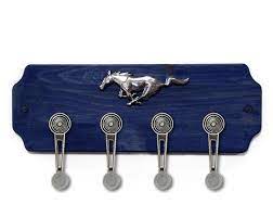 Chevrolet Wood Coat Rack Chevy Wall Hat Rack With 4 Chrome Etsy In 2021 Wall Hats Wood Coat Rack Wall Hat Rack