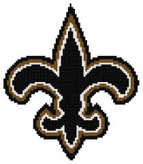 Welcome to free cross stitch & needlework patterns at allcrafts where you can find hundreds of free patterns and projects. Counted Cross Stitch Pattern New Orleans Saints Logo The Cross Stitch Guy