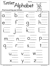 Dltk's crafts for kids easter worksheets. Free Easter Lowercase Letter Writing Practice Made By Teachers