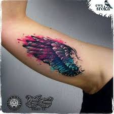 Hình xăm đôi cánh thiên thần mini. Hinh XÄƒm Ä'oi Canh Thien Tháº§n Vá»›i Ä'á»— Nhan Tattoo Studio Facebook