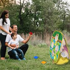 Centro de educacion infantil el globo rojo de 0 a 6 anos. Amazon Com Lydaz Bean Bag Juego Para Ninos Juguetes De Playa Al Aire Libre Para Ninos Doble Cara Dinosaurio Y Rana Tematicas Cornhole Juegos De Fiesta Exterior Regalo De Cumpleanos Para Ninos