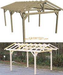 Auvent De Terrasse Bois Structure 10 86mc Ka3550st A Pas Cher Pool Designs Pergola Outdoor Living