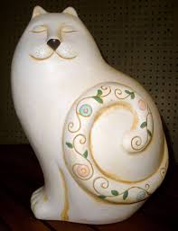 Lynn Turner Ceramic Cat Ceramic Animals Porcelain Animal Pottery Sculpture