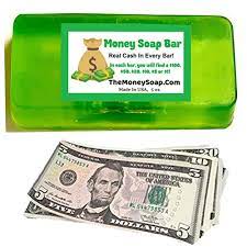 Maybe you would like to learn more about one of these? Amazon Com Money Soap Jackpot Real Cash In Every Bar Practical Joke Gag Gifts Green With A Fruity Scent Fun Gifts For Him Or Her Up To 100 In Each One Made