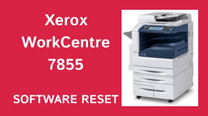 Xerox workcentre 7855 color multifunction printer that offers many functions that can help your office, this printer comes with copy, email, fax, print, scan function. Xerox Workcentre 7830 7835 7845 7855 Software Reset Youtube
