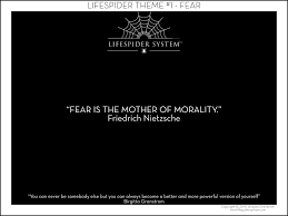 Fear Is The Mother Of Morality Friedrich Nietzsche Overcoming Fear Fear Nietzsche
