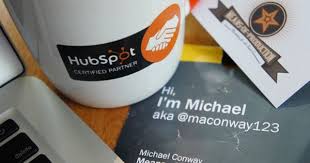 Hubspot Coffee Mug And Name Tag From Inbound12 Hubspot Name Tags Mugs