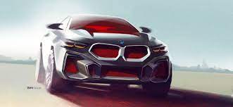 New Bmw X6 Design Sketch Car Body Design Bmw X6 Bmw Car Design Sketch