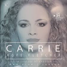 Carrie Hope Fletcher in Concert