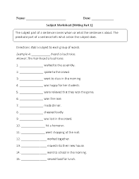 Englishlinx Com Subject And Predicate Worksheets Subject And Predicate Worksheets Subject And Predicate Predicates