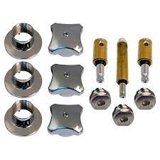 Get free shipping on qualified kohler faucet repair kits or buy online pick up in store today in the plumbing department. Lincoln Products Tub And Shower Rebuild Kit For Kohler Valvet 3 Handle Faucets 111872 The Home Depot