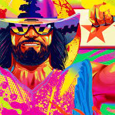 Macho Man Randy Savage Macho Madness Poster Limited Edition 200 Prints Macho Man Randy Savage Macho Man Macho