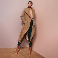 Vintage hooded long wool camel wrap coat size 4. Facebook