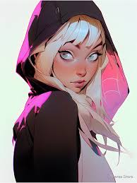 Gwen Stacy Spider-Man: Across the Spider-Verse" Sticker for Sale by  RedWolf121