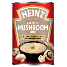 Mushroom soup is easy to make and is great garnished with cheese and served alongside a crusty piece of bread. Heinz Cream Of Mushroom