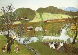 Tentu saja dengan penjelasan yang mudah untuk dimengerti dan diikuti. Lukisan Anna Maria Robertson Lukisan Naif Oleh Nenek Moses Dengan Cinta Dan Iman Padamu Natalya Aryaeva