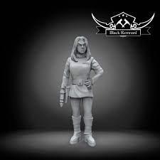 Ysanne Isard BLACK REMNANT Legion Compatible 3D Printed - Etsy Canada