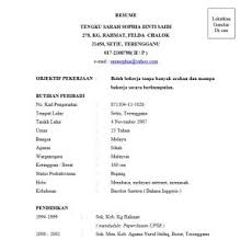 Contoh resume simple bahasa melayu. Contoh Resume Terbaik Download