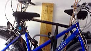 Fahrrader Und Fahrradtrager An Die Decke Hangen Youtube