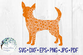 Anatomical heart hand drawn crafteroks svg free, free svg. Chihuahua Mandala Dog Floral Graphic By Wispywillowdesigns Creative Fabrica
