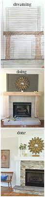 Is it time that you remodel your fireplace hearth? Diy Fireplace Makeover At Home With The Barkers