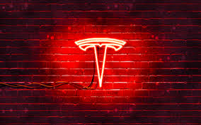 Please contact us if you want to publish a tesla logo black. Download Wallpapers Tesla Red Logo 4k Red Brickwall Tesla Logo Cars Brands Tesla Neon Logo Tesla For Desktop With Resolution 3840x2400 High Quality Hd Pictures Wallpapers