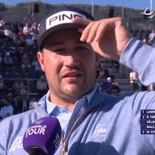 Thriston Lawrence sets up eagle at the sixth