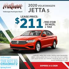 New 2020 Volkswagen Jetta Lease Rebates Incentives In Surf City