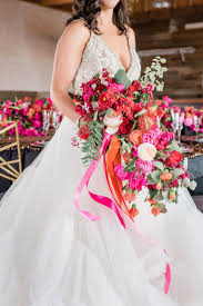 Wedding Bouquets Bright Pink Weddings Photo By 1985luke Photography Ruffledblog Com Wedding Lande Leading Wedding Magazine Ideas Inspirations The Hottest New Wedding Trends