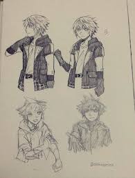 Kh3 Doodle Finally Can Draw Riku In His New Outfit Kingdom Hearts Fanart Kingdom Hearts Ii Kingdom Hearts