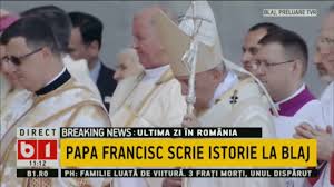 El viaje tiene como objetivo el domingo 2 de junio, último día de la gira, hará un encuentro con la comunidad gitana de blaj y la divina liturgia con la beatificación de los siete. Papa Francisc A Beatificat La Blaj Sapte Episcopi Martiri 2 Iunie 2019 Youtube