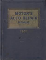 1955 1963 Motors 26th Edition Car Repair Shop Manual