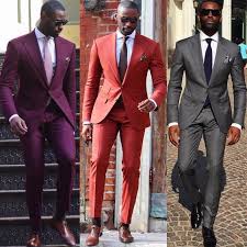 Maybe slim fit is more your style? 6 Colours Classic Style Men S Slim Fit Suits Vintage Two Buttons Notch Lapel Mens Blazer Wedding Suits For Men Jacket Pant Slim Fit Suit Wedding Suitwedding Suit Style Aliexpress