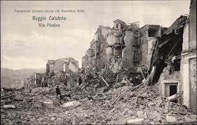 9 ignazio terzi, don luigi orione e l'opera svolta a reggio dopo il terremoto del 1908 , p. Ansichtskarte Postkarte Reggio Calabria Via Plutino Akpool De