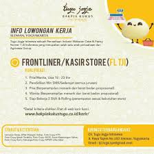 Check spelling or type a new query. Lowongan Pekerjaan Frontliner Bakpia Tugu Jogja Facebook