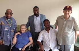 Sutton "brings joy, laughter, hope" with visits to nursing center