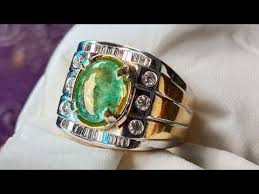 Batu jamrud atau batu emerald adalah salah salah satu jenis batu permata yang populer dan banyak dicari. Gemstone Cincin Emas Bermata Batu Zamrud Colombia Youtube Gemstones Gemstone Rings Turquoise Ring