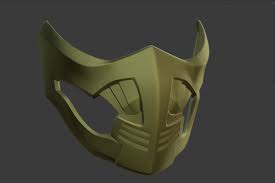 Maybe you would like to learn more about one of these? 3d Print Model Scorpion Mask Mortal Kombat 11 And X 1